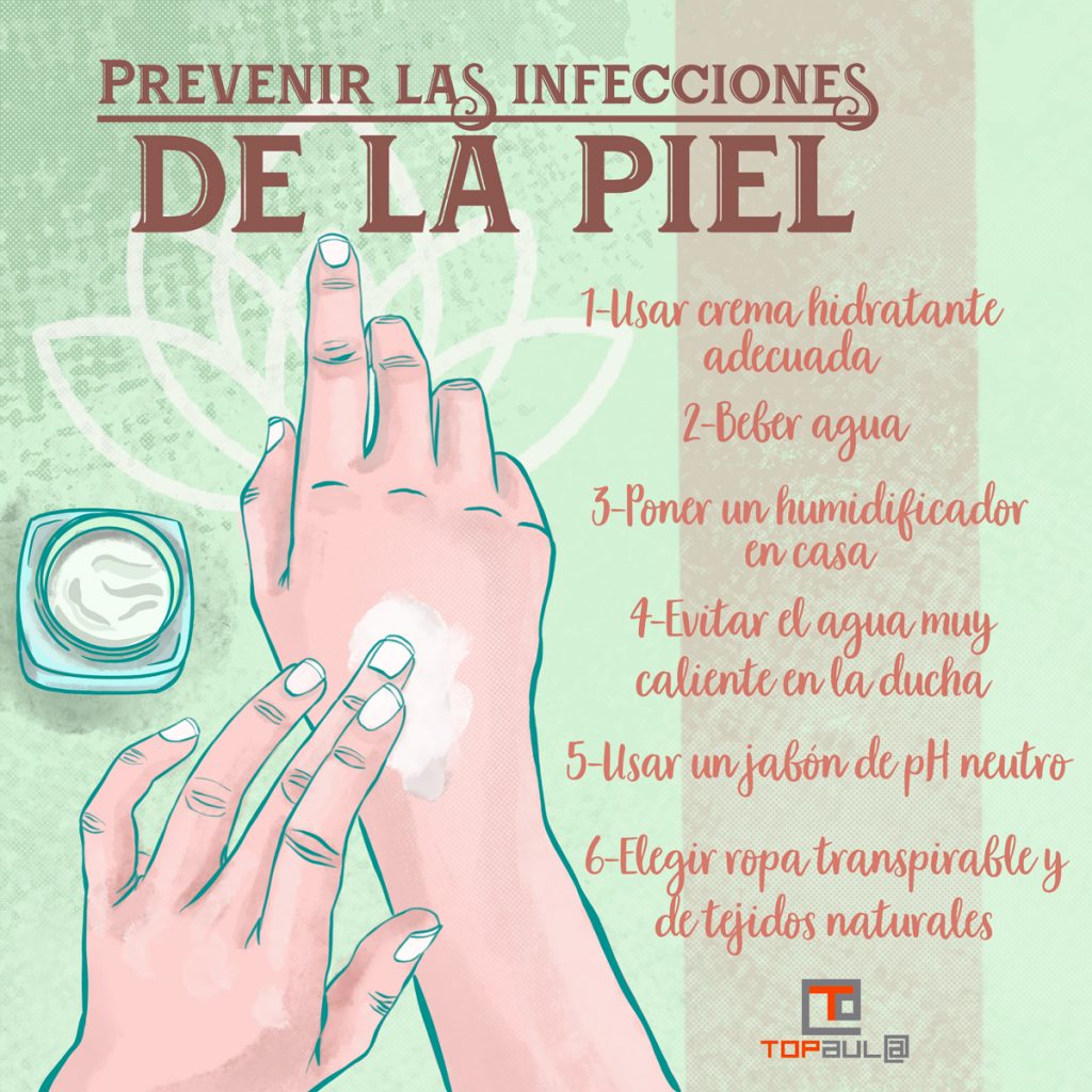 ¿Cómo prevenir y tratar las infecciones en la piel?